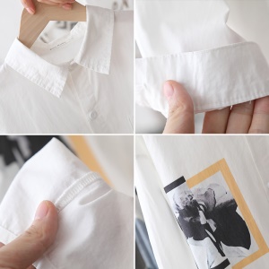 Chemise à manches longues pour enfant garçon style ample