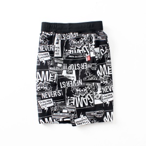 Pantalon court décontracté pour enfants en coton