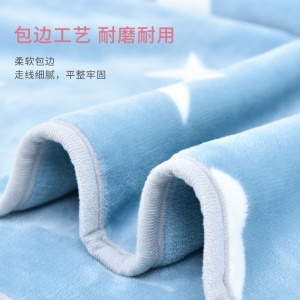 Couverture pour enfant double couche douce et confortable