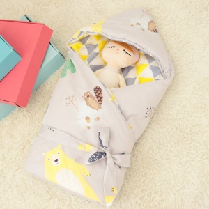 Couette bébé en coton mince détachable