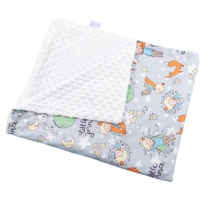 Couverture de bébé en coton avec dessin animé