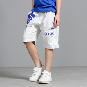 Short casual garçon en coton respirant