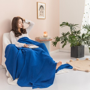 Couverture en coton monocouche