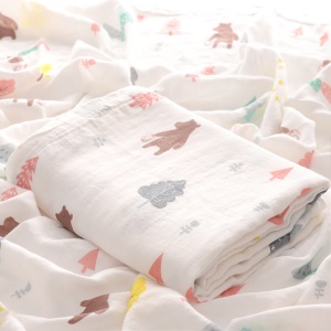 Muslin Couverture pour bébé en fibre de bambou