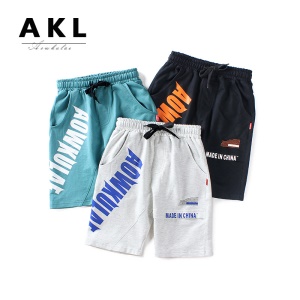 Short casual garçon en coton respirant