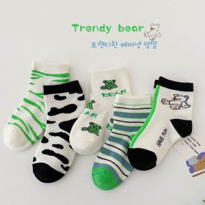 Chaussettes   respirantes en  coton pour enfants