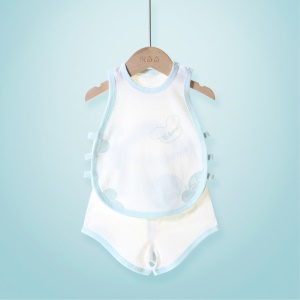 Gilet sans manches en coton pour bébés, garçons et filles