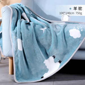 Couverture pour enfant double couche douce et confortable