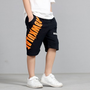 Short casual garçon en coton respirant
