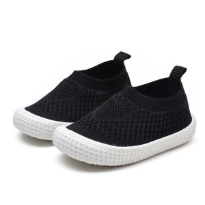 Chaussures pour bébé garçon et fille respirant semelle en caoutchouc souple
