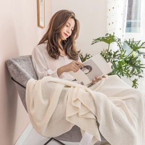 Couverture en coton monocouche