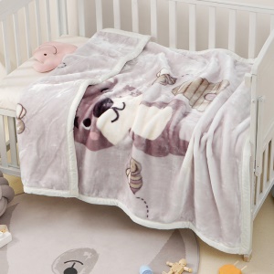 Couverture pour enfants confortable et douce 110 * 140cm