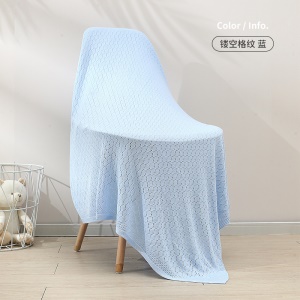 Couverture bébé en fibre de bambou 125 * 115cm