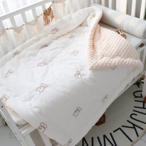 Couverture-bébé en coton polaire
