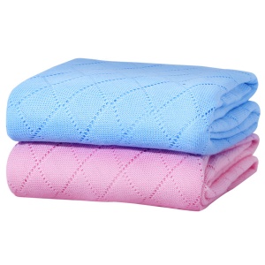 Couverture bébé en fibre de bambou 125 * 115cm