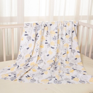 Couverture pour bébé nouveau-né simple en coton