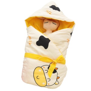 Couette bébé en coton mince détachable