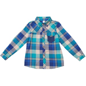 Chemise casual à carreaux pour enfants