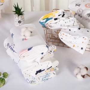 Couverture pour bébé nouveau-né simple en coton