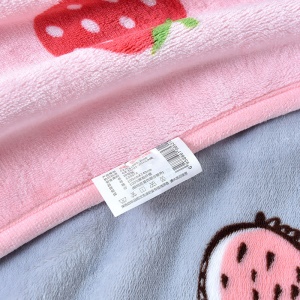 Couverture pour enfant double couche douce et confortable