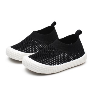 Chaussures pour bébé garçon et fille respirant semelle en caoutchouc souple