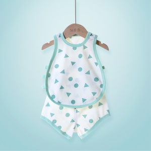 Gilet sans manches en coton pour bébés, garçons et filles