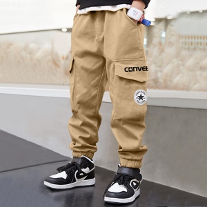Pantalon de garçon épaissi en conton