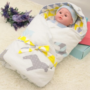 Couette bébé en coton mince détachable