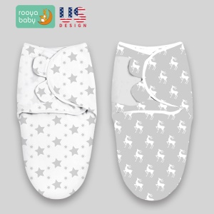 Serviette de bain en coton pour bébé nouveau-né Paquet de 2pcs anti-coup de pied
