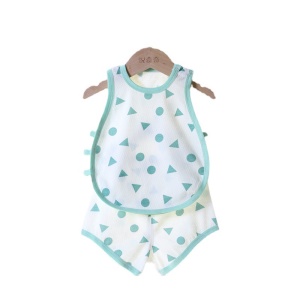 Gilet sans manches en coton pour bébés, garçons et filles