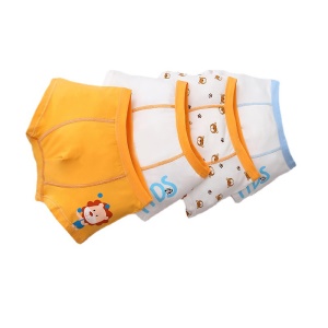 Sous-vêtements pour enfants en coton antibactérien