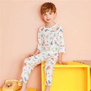 Pyjama Garçon ensemble de deux pièces Pantalon et vêtement à manches longues