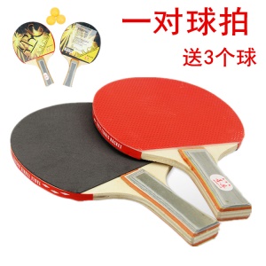 Ensemble de raquettes de tennis de table avec 3 balles offertes