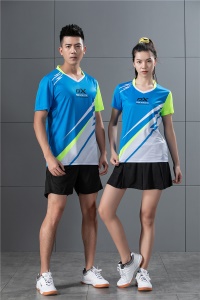 Ensemble (Haut +Bas)de badminton respirant unisexe