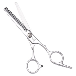 Ciseaux de coiffure ciseaux à dents plates en acier inoxydable