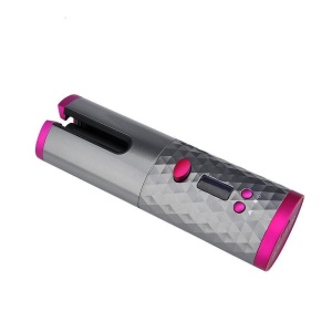 Fer à friser automatique multifonctionnel, portable, rechargeable par USB, sans fil.