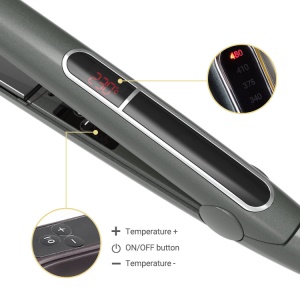Lisseur à attelle électrique à double usage pour cheveux bouclés et lisses MCH Heating Noyau chaleur monte rapide