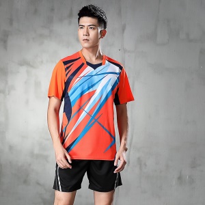 Ensemble (Haut +Bas) de badminton respirant unisexe