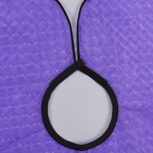 Châle de coiffure violet