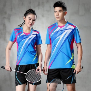 Ensemble (Haut +Bas) de badminton respirant unisexe