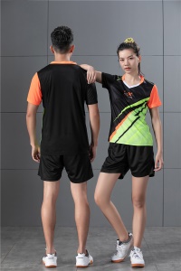 Ensemble (Haut +Bas)de badminton respirant unisexe