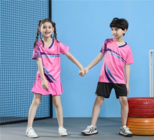 Maillot de tennis de table pour hommes et femmes respirant
