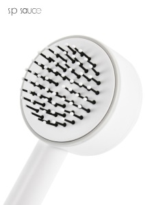 SP SAUCE peigne de massage avec une longue poignée et une tête ronde portable