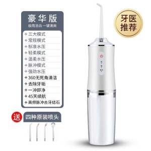 Rinceur Dentaire Portable,3 Modes, 220 ml