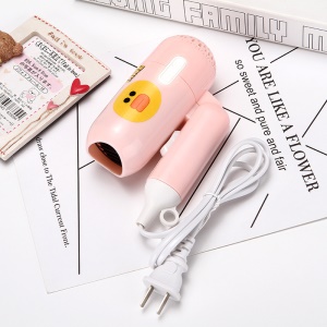Mini sèche-cheveux pliable petite puissance 400W deux vitesses