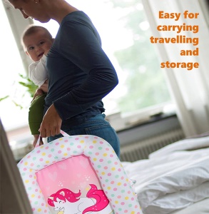 Lit portable en polyester pour bébé  90 * 50cm
