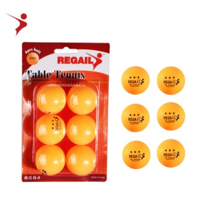 Regail Set de 6 balles Ping-pong en ABS nouveau matériel