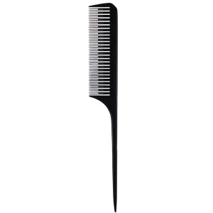 Peigne en plastique pour salon de coiffure professionnel avec queue pointue résistant aux hautes températures et antistatique