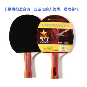Kit de raquette de tennis de table Venison Professional Training Horizontal  et Double face