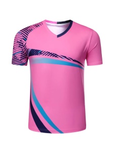Maillot de tennis de table pour hommes et femmes respirant